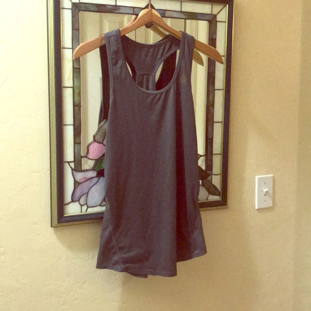 Grey Reebok work out tank